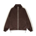 Autumn Winter Suede Zip Coat